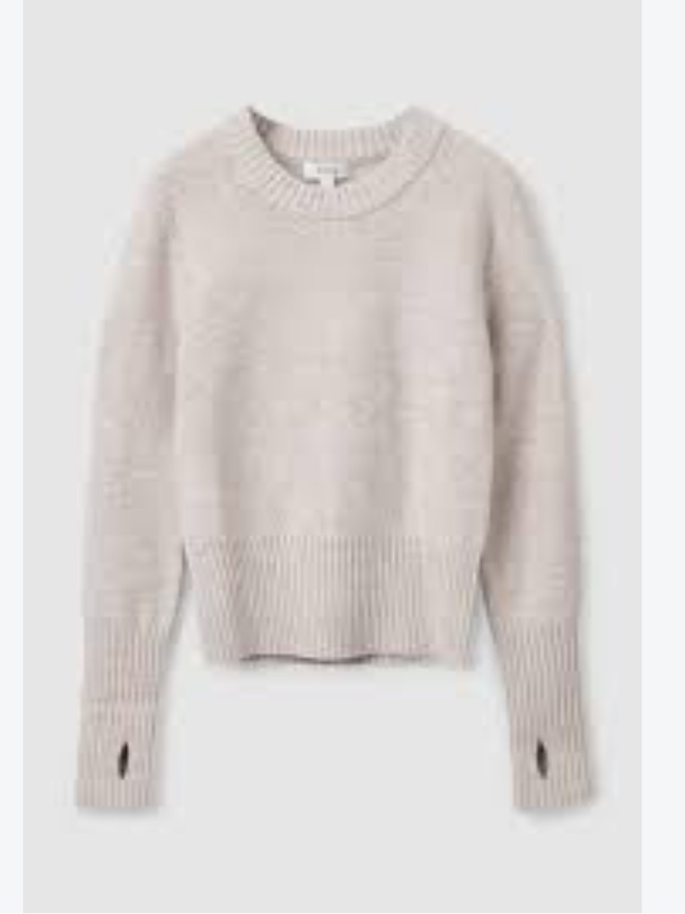 COS Wool Jumper Beige size small